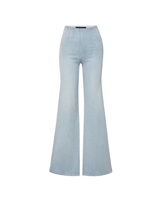 Veronica Beard Blue Joplin Off-Duty Flared Jeans