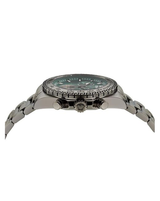 Versace Green Montre Chrono X for men