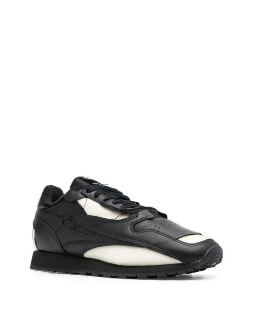 Maison Margiela Black Mm X Reebok Classic Leather ‘Memory Of’ Sneakers for men