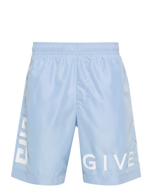 Givenchy Blue 4g Swim Shorts for men