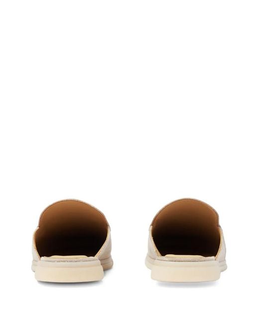 Scarosso White Lucrezio Mules for men