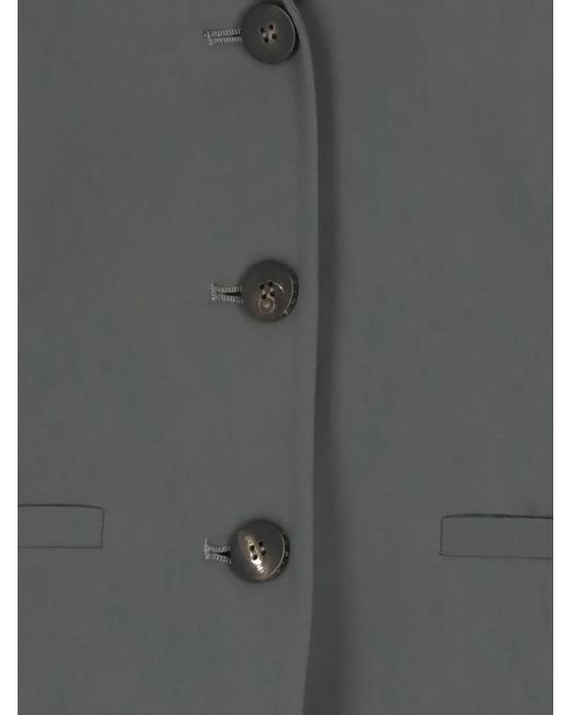 Rrd Black Single-Breasted Blazer