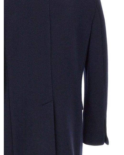 Abrigo De Mezcla De Lana Fay de hombre de color Blue