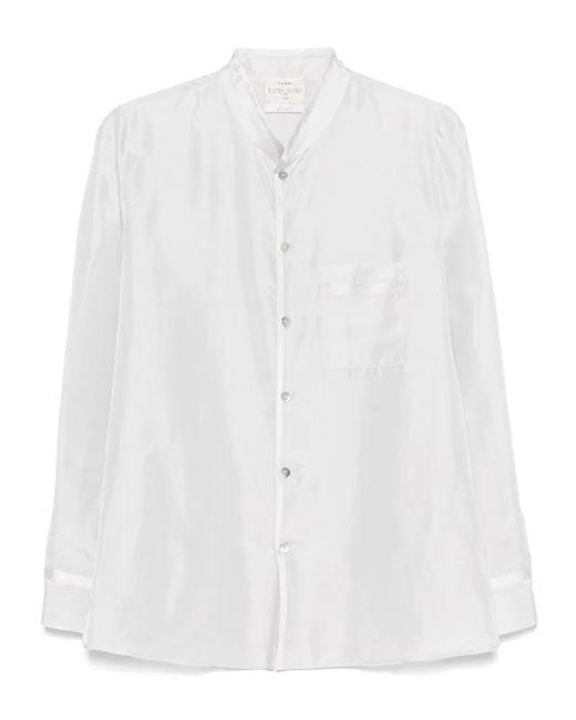 Forte Forte White Habotai Hemd