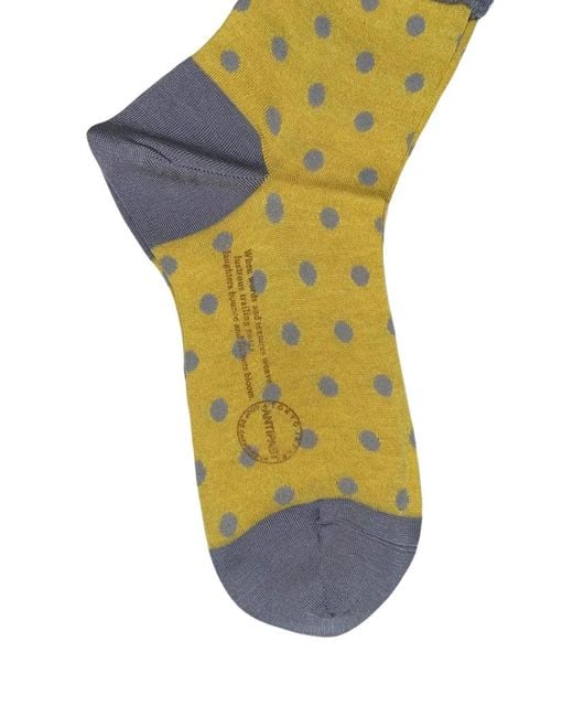 Antipast Blue Chaussettes À Pois