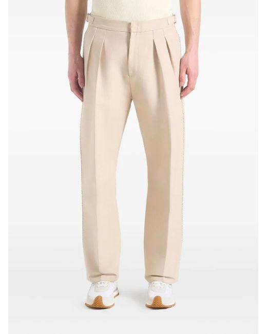 Manière De Voir Nolan Hose mit Ziernaht in Natural für Herren