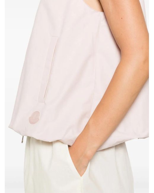 Gilet Grui di Moncler in Pink