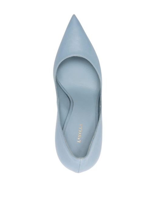 Zapatos Eva con tacón de 100mm Le Silla de color Blue