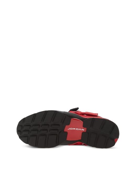 Nike Red Trunner Lx Touch-Strap Quilted Sneakers