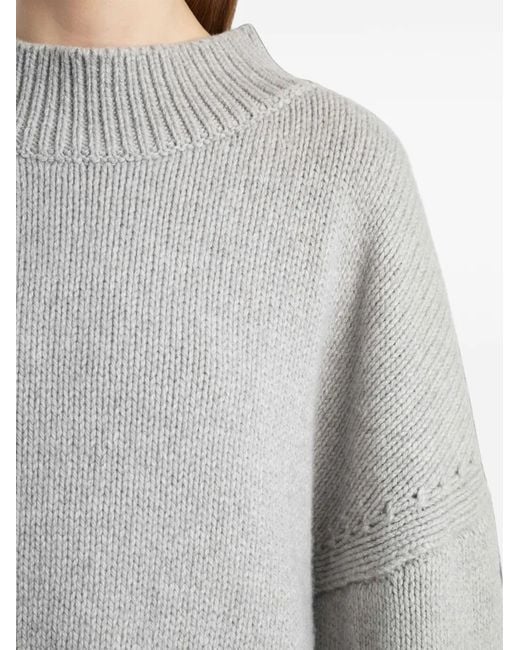 Khaite Gray Phelps Sweater