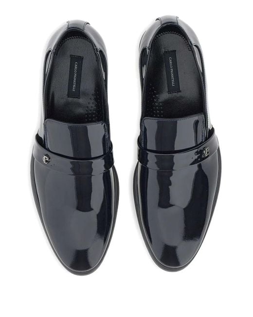 メンズ Carlo Pignatelli Rugan ローファー Gray