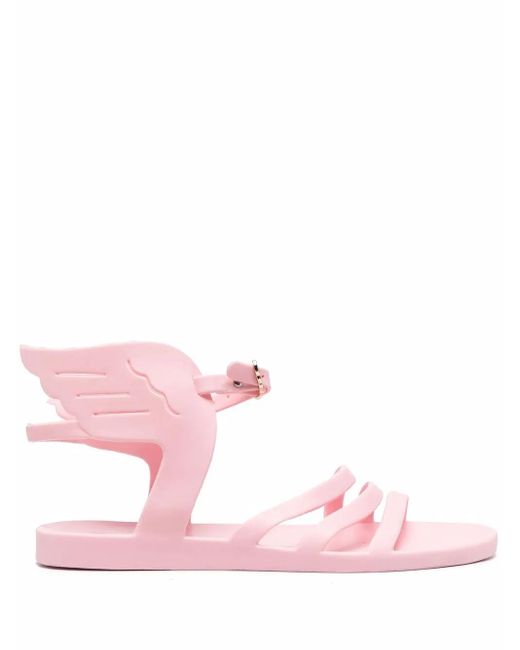 Ancient Greek Sandals Pink Ikaria Jelly Sandals