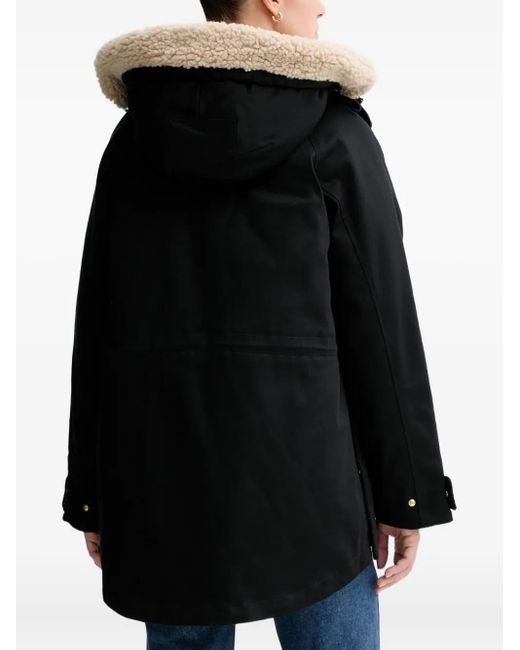 Marc O' Polo Black Drawstring Hooded Jacket