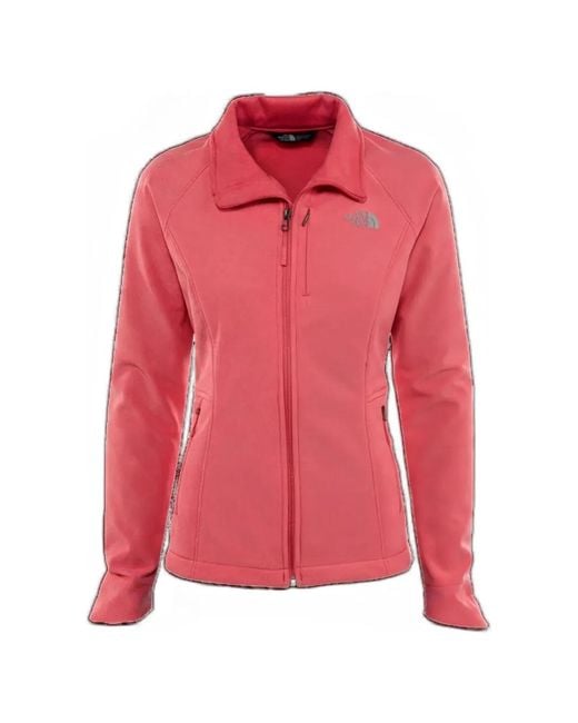 The North Face Pink Apex Bionic 2 Zip-Up Sweatshirt