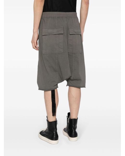 Rick owens best sale drop crotch shorts