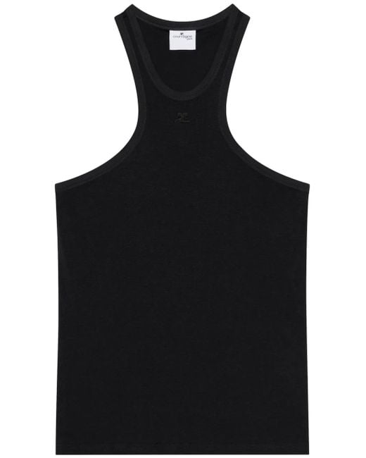 メンズ Courreges スキューバ タンクトップ Black