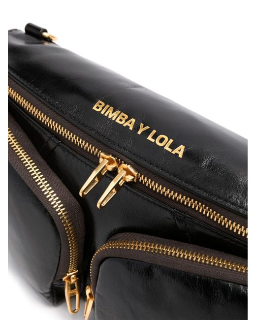 Bimba Y Lola Trapezium Leather Bag
