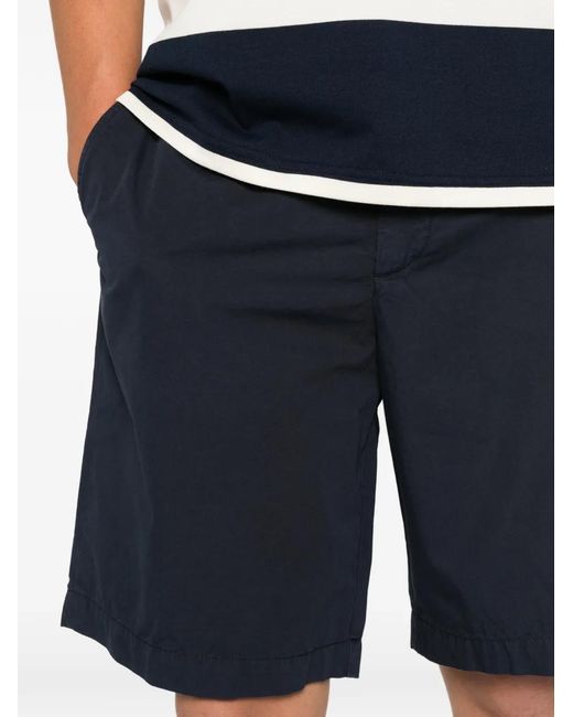 Sebago Blue Button-Fastening Shorts for men