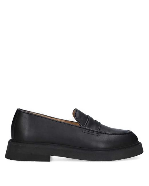 A.P.C. Black Leather Loafers