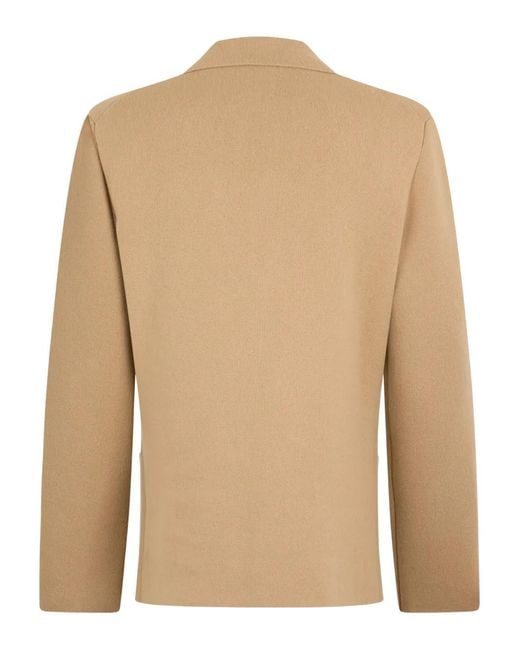 Malo Natural Buttoned Blazer for men