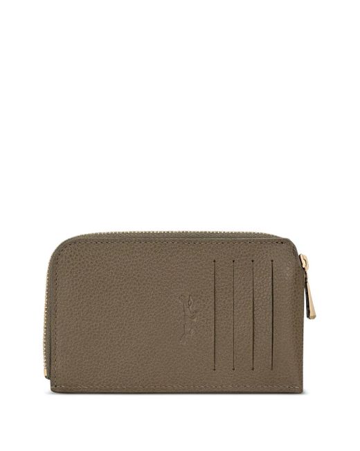 Longchamp Brown The Foulonné Zip-Around Wallet