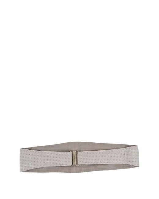 Corneliani Gray Micro-Motif Tuxedo Cummerbund for men