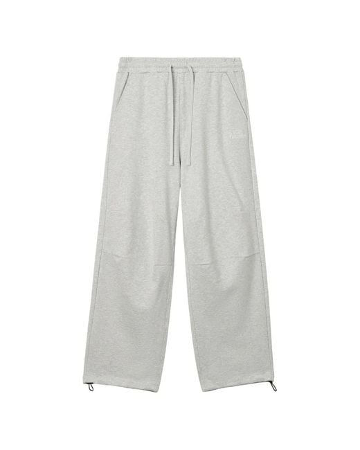 FIVE CM White Drawstring Track Pants for men