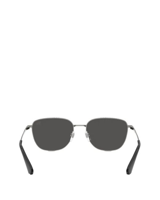 Burberry Gray Square-Frame Sunglasses for men