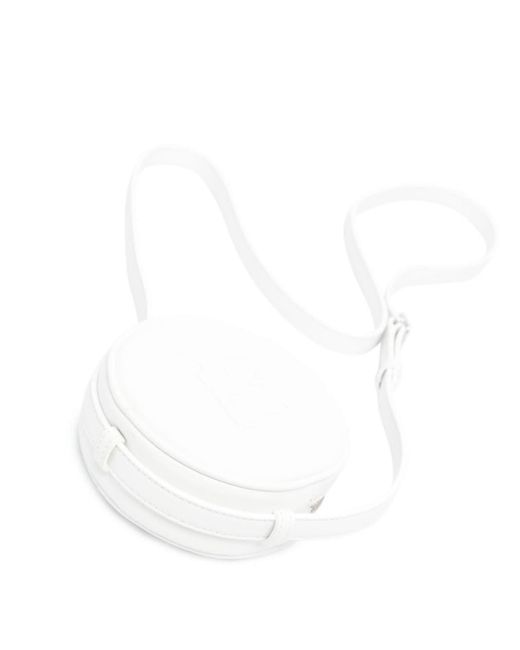 Courreges White Mini-Tasche mit Logo-Patch