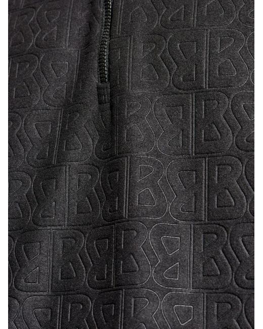 Bogner Black Harry Fleece Sweatshirt for men