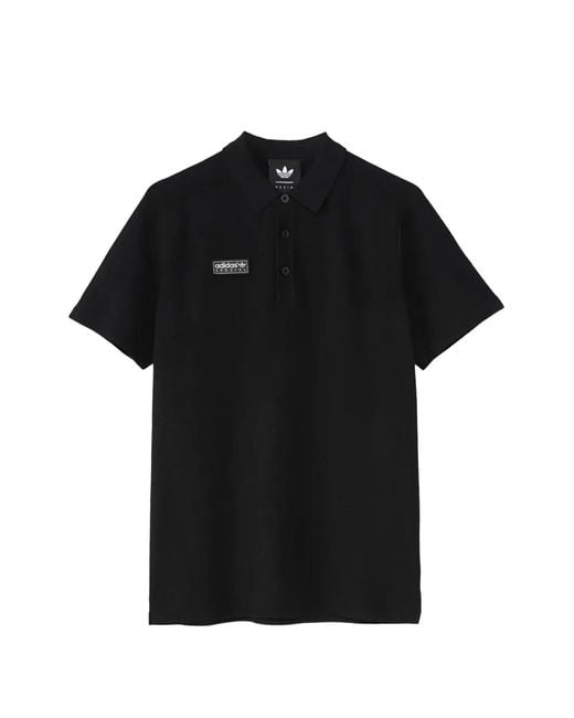 Adidas Black Bispham Spzl Polo Shirt for men