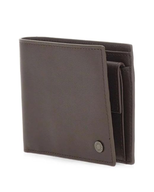 Gianni Chiarini Brown Logo-Plaque Leather Wallet for men