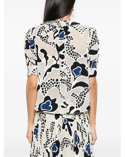 Ulla Johnson White Marcella Blouse
