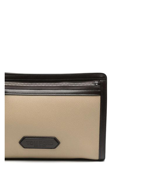 Pochette À Design Colour Block Tom Ford pour homme en coloris Black