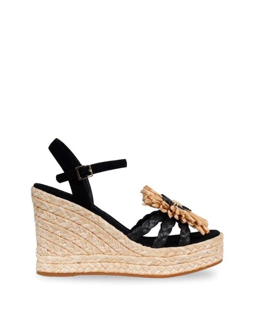 Palomitas By Paloma Barcelo' Natural Fannie Braided Floral Sandals