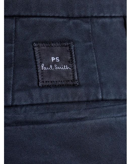 Paul Smith Blue Buttoned Straight Jeans for men
