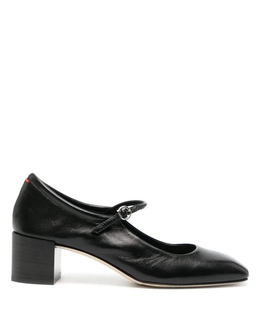 Aeyde Black Aline Nappa Leather Shoes