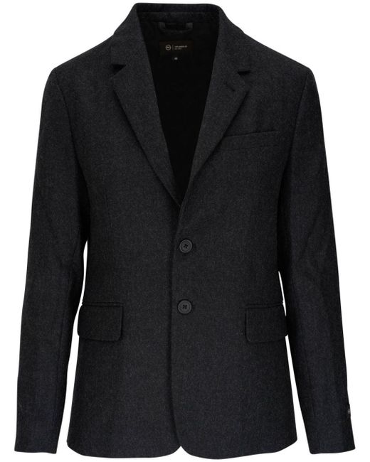 AG Jeans Black Parrie Wool Single-breasted Blazer