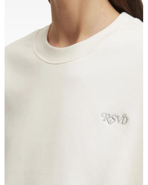 Izzue エンブロイダリー スウェットシャツ White