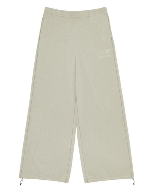 MM6 MAISON MARGIELA X SALOMON White Textured Drawstring Trousers for men