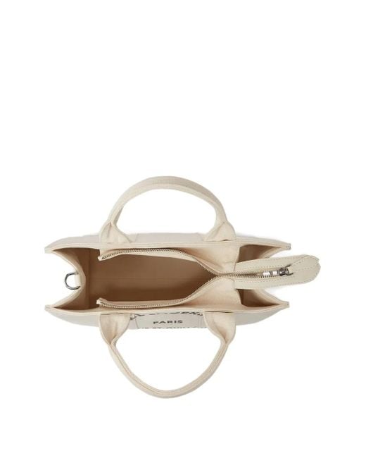 Karl Lagerfeld Natural Rue St-guillaume Square Tote Bag