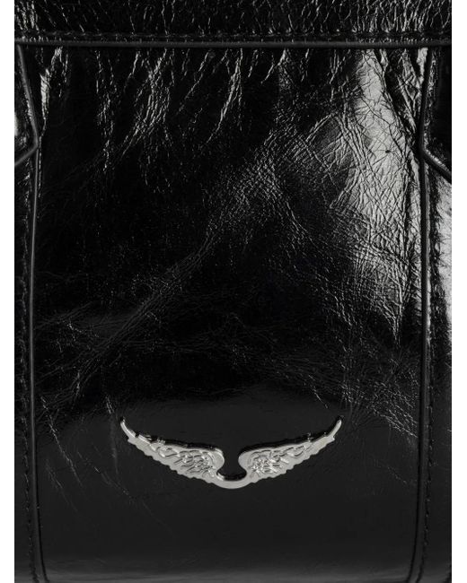 Zadig & Voltaire Black Sunny Mood Vintage Patent