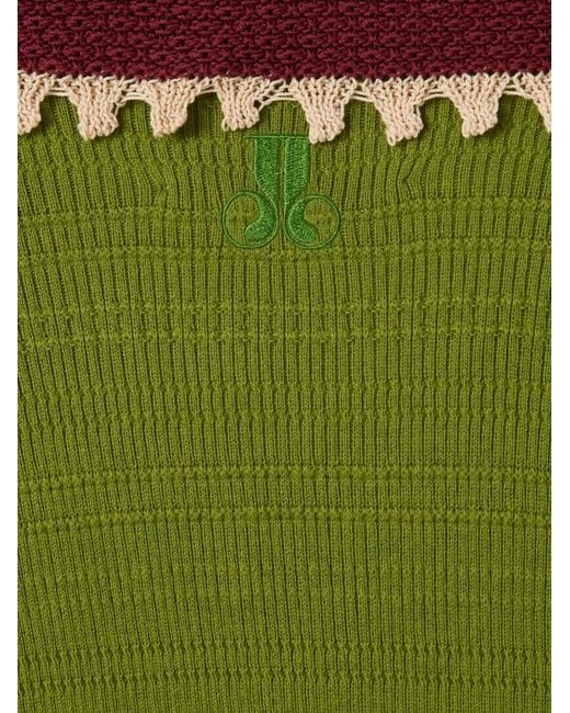 Polo Picket LaDoubleJ en coloris Green