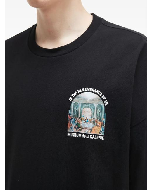 T-Shirt di Musium Div. in Black da Uomo