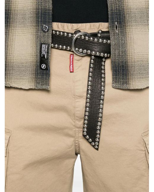 DSquared² Cargo Shorts in het Natural voor heren