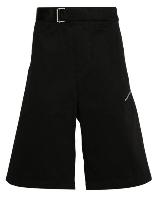 OAMC Black Regs Cotton Shorts for men