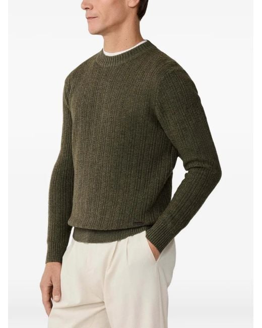Hackett Pullover Mit Rundhalsausschnitt in Green für Herren
