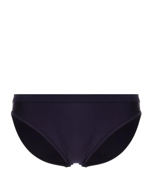 Bas De Bikini À Logo Imprimé Duskii en coloris Blue