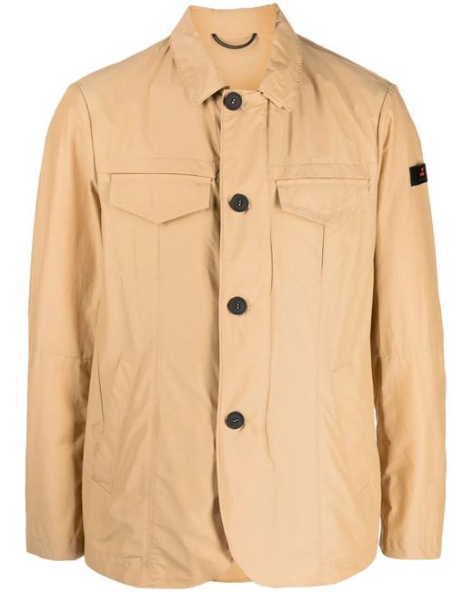 Peuterey Natural Hollywood Buttoned Shirt Jacket for men