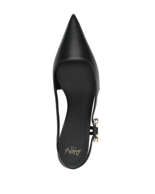 ALEVI Black 55Mm Debi Pumps
